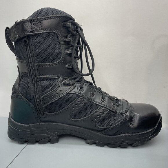 Thorogood Boots THE DEUCE 8″ Tactical Duty Side Zip Waterproof Mens 10.5 - Picture 9 of 13